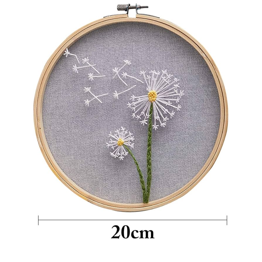 Amazon | JUSTDOLIFE DIY刺繍キット 透明ガーゼ クリエイティブ